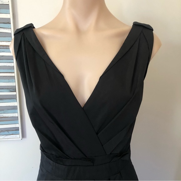 🌿 VERONIKA MAINE 🌿 sleeveless waterfall dress size 6 - Picture 6 of 9